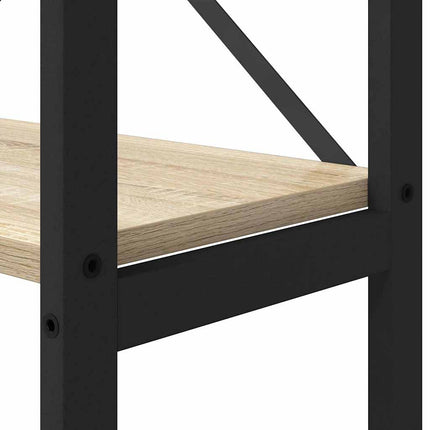 Hyllsystem Sonoma-ek 40 x 30 x 155 cm Konstruerat trä