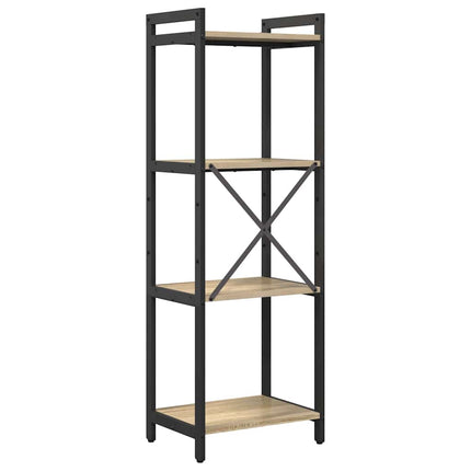 Hyllsystem Sonoma-ek 40 x 30 x 119 cm Konstruerat trä
