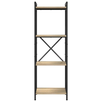 Hyllsystem Sonoma-ek 40 x 30 x 119 cm Konstruerat trä