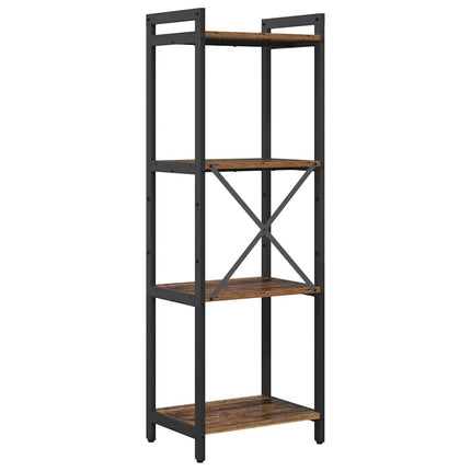 Hyllsystem Gammalt trä 40 x 30 x 119 cm Konstruerat trä