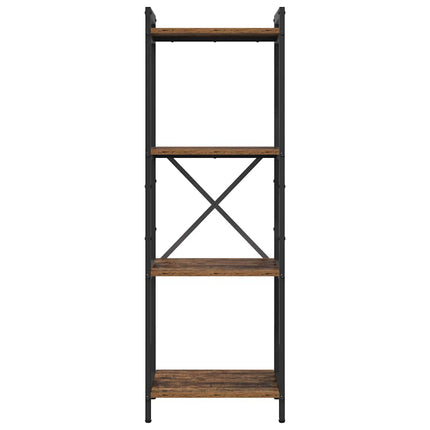 Hyllsystem 40 x 30 x 119 cm Konstruerat trä Gammalt trä