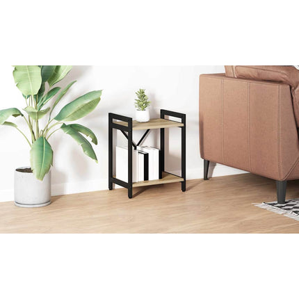 Hyllsystem 40 x 30 x 50 cm Konstruerat trä Sonoma-ek