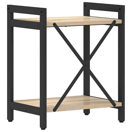 Hyllsystem 40 x 30 x 50 cm Konstruerat trä Sonoma-ek