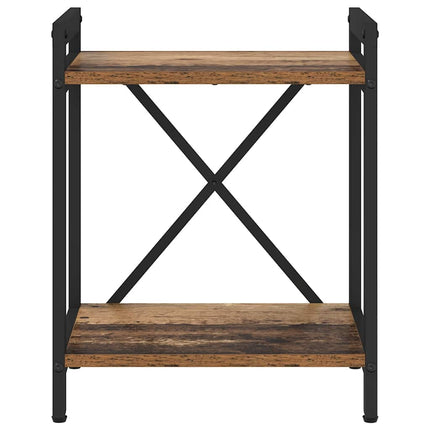 Hyllsystem Gammalt trä 40 x 30 x 50 cm Konstruerat trä