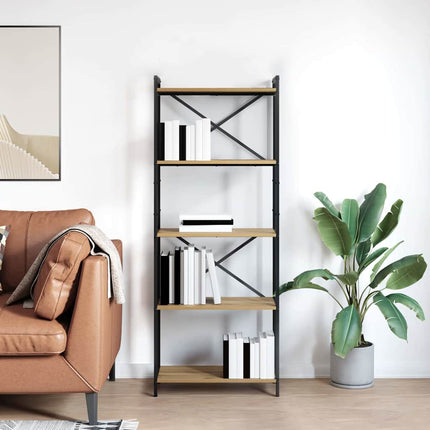 Hyllsystem Artisan Ek 60 x 30 x 155 cm Konstruerat trä