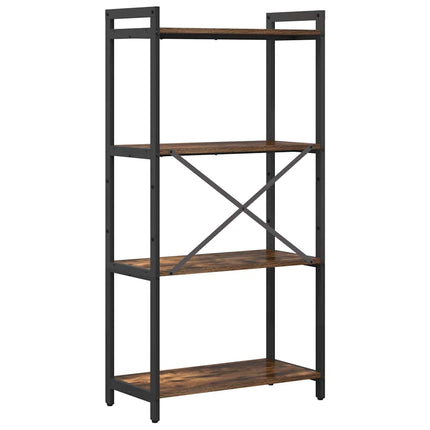Hyllsystem Rökt ek 60 x 30 x 120 cm Konstruerat trä