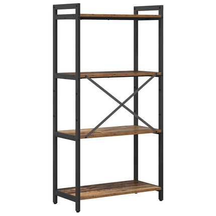 Hyllsystem Gammalt trä 60 x 30 x 120 cm Konstruerat trä