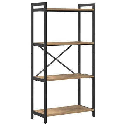 Hyllsystem 60 x 30 x 120 cm Konstruerat trä Artisan Ek