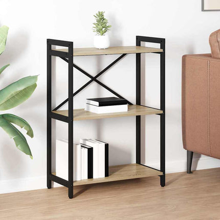 Hyllsystem Sonoma-ek 60 x 30 x 85 cm Konstruerat trä