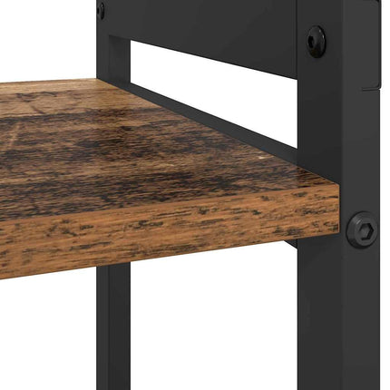 Hyllsystem Gammalt trä 60 x 30 x 85 cm Konstruerat trä