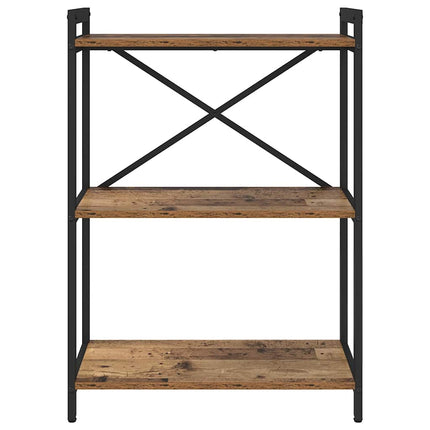 Hyllsystem Gammalt trä 60 x 30 x 85 cm Konstruerat trä