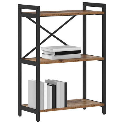 Hyllsystem 60 x 30 x 85 cm Konstruerat trä Gammalt trä