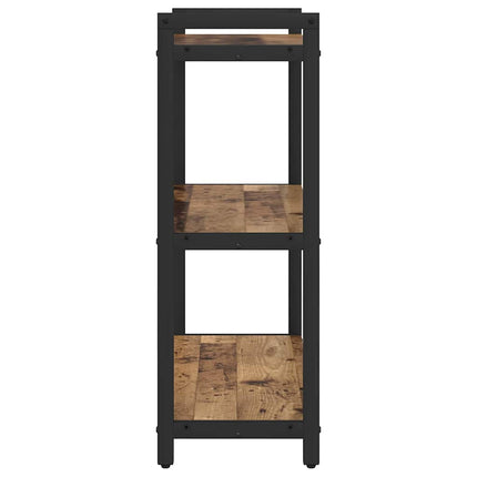 Hyllsystem 60 x 30 x 85 cm Konstruerat trä Gammalt trä
