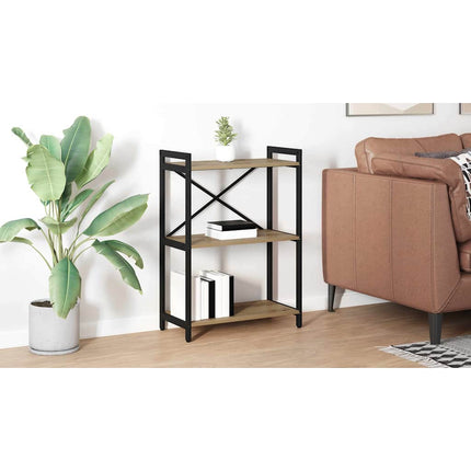 Hyllsystem 60 x 30 x 85 cm Konstruerat trä Artisan Ek