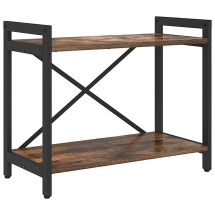 Hyllsystem Rökt ek 60 x 30 x 50 cm Konstruerat trä