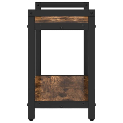 Hyllsystem Rökt ek 60 x 30 x 50 cm Konstruerat trä