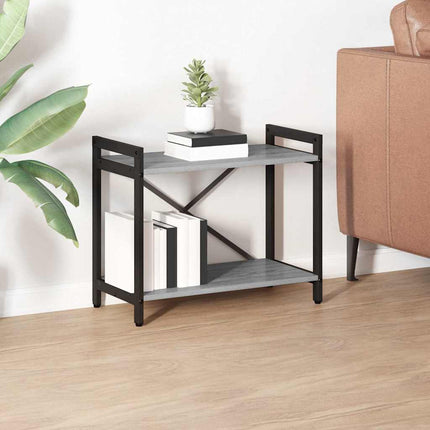 Hyllsystem Grå sonoma 60 x 30 x 50 cm Konstruerat trä