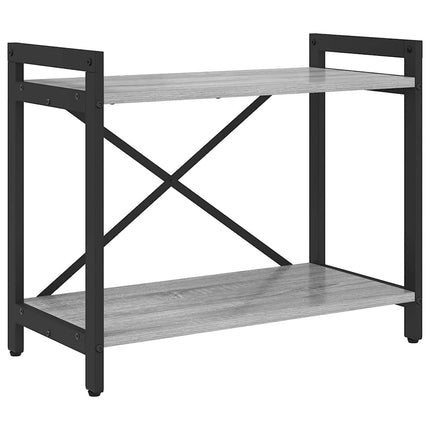 Hyllsystem Grå sonoma 60 x 30 x 50 cm Konstruerat trä