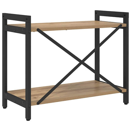Hyllsystem 60 x 30 x 50 cm Konstruerat trä Artisan Ek