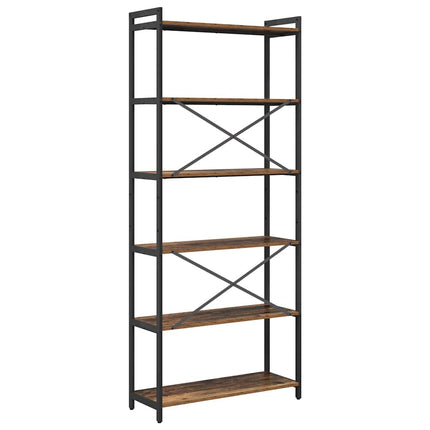Hyllsystem Gammalt trä 80 x 30 x 189,5 cm Konstruerat trä