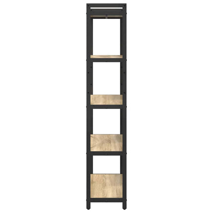 Hyllsystem Sonoma-ek 80 x 30 x 155 cm Konstruerat trä