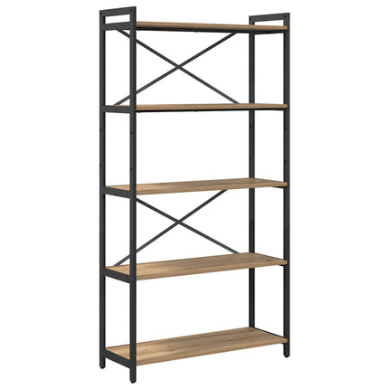 Hyllsystem Artisan Ek 80 x 30 x 155 cm Konstruerat trä