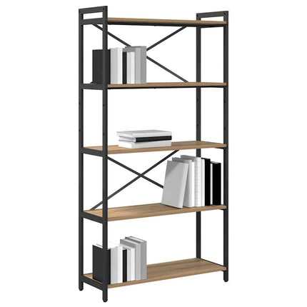 Hyllsystem Artisan Ek 80 x 30 x 155 cm Konstruerat trä