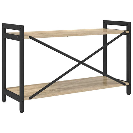Hyllsystem 80 x 30 x 50 cm Konstruerat trä Sonoma-ek
