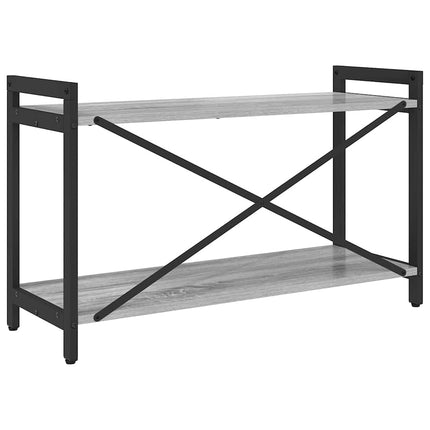 Hyllsystem Grå sonoma 80 x 30 x 50 cm Konstruerat trä