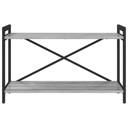 Hyllsystem Grå sonoma 80 x 30 x 50 cm Konstruerat trä
