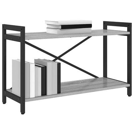 Hyllsystem Grå sonoma 80 x 30 x 50 cm Konstruerat trä