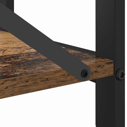 Hyllsystem Gammalt trä 80 x 30 x 50 cm Konstruerat trä