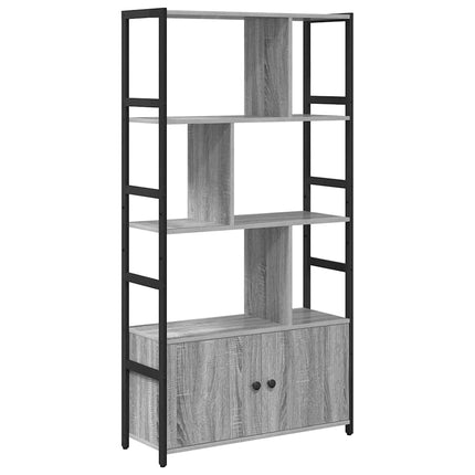 Hyllsystem 80 x 30 x 155,5 cm Konstruerat trä Grå sonoma