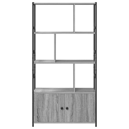 Hyllsystem 80 x 30 x 155,5 cm Konstruerat trä Grå sonoma