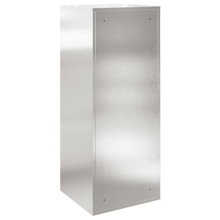 Paketbox med lagring Silver 47,5 x 38 x 59 cm Rostfritt stål