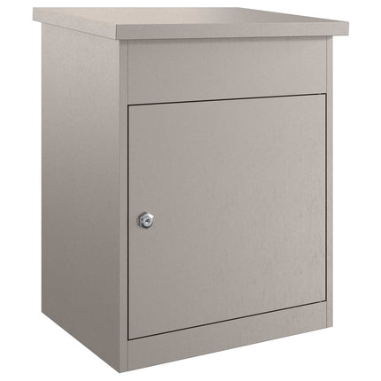 Paketbox med dörr Rostig 47,5 x 38 x 59 cm Väderbeständig stål