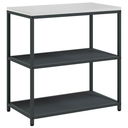 Kök Hyllsystem HATTEM Antracit 90 x 50 x 92 cm Stål