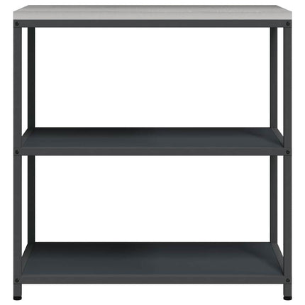 Kök Hyllsystem HATTEM Antracit 90 x 50 x 92 cm Stål