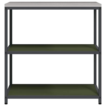 Köksförvaring HATTEM Olivgrön 90 x 50 x 92 cm Stål