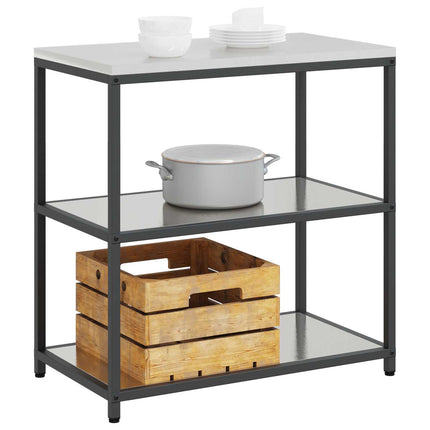 Köksförvaring HATTEM Silver 90 x 50 x 92 cm Stål
