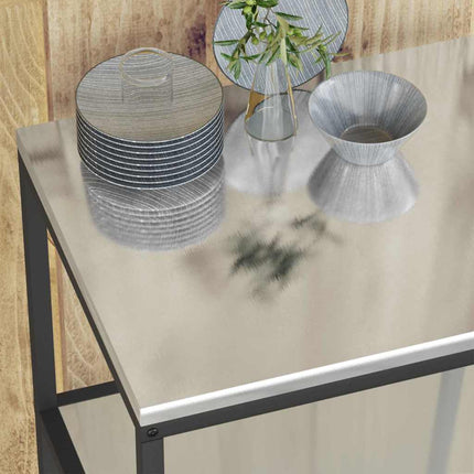 Köksförvaring HATTEM Silver 90 x 50 x 92 cm Stål