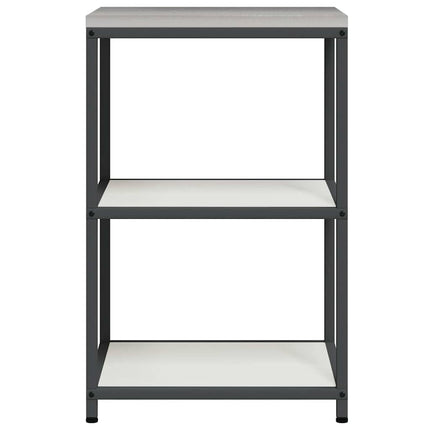 Kök Hyllsystem HATTEM Vit 60 x 50 x 92 cm Stål