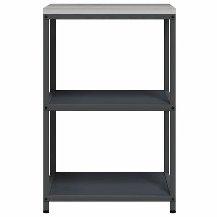 Köksförvaring HATTEM Antracit 60 x 50 x 92 cm Stål