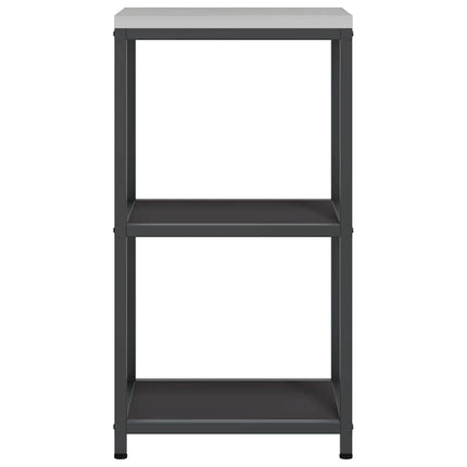 Köksförvaring HATTEM Svart 40 x 50 x 92 cm Stål