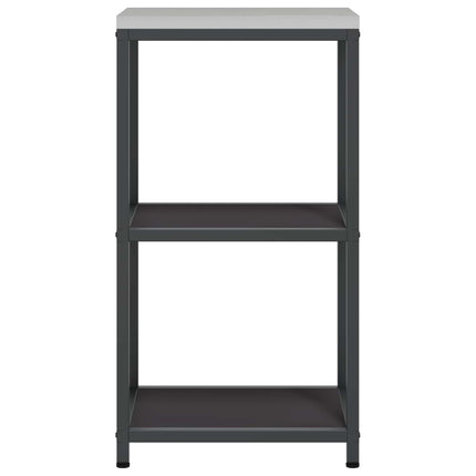 Köksförvaring HATTEM Svart 40 x 50 x 92 cm Stål