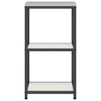 Kök Hyllsystem HATTEM Vit 40 x 50 x 92 cm Stål