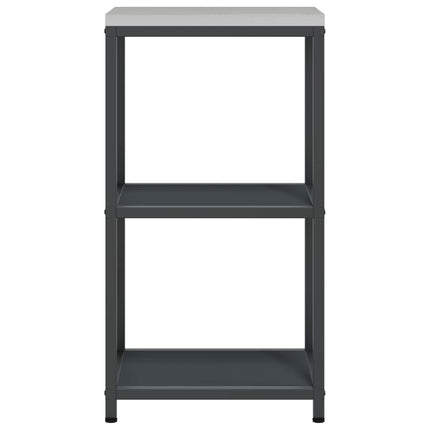 Köksförvaring HATTEM Antracit 40 x 50 x 92 cm Stål