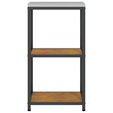 Kök Hyllsystem HATTEM Rostig 40 x 50 x 92 cm Stål