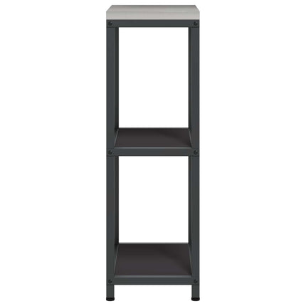 Kök Hyllsystem HATTEM Svart 30 x 50 x 92 cm Stål