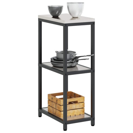 Köksförvaring HATTEM Silver 30 x 50 x 92 cm Stål